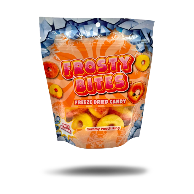 Frosty Bites Peach Rings 50g