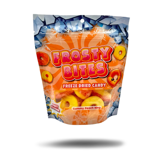 Frosty Bites Peach Rings 50g